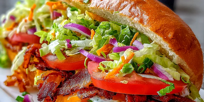 Bacon Lettuce Tomato Sandwich