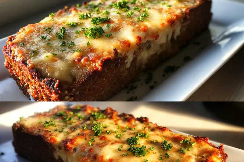Fresh ingredients for Baked Garlic Parmesan Loaf