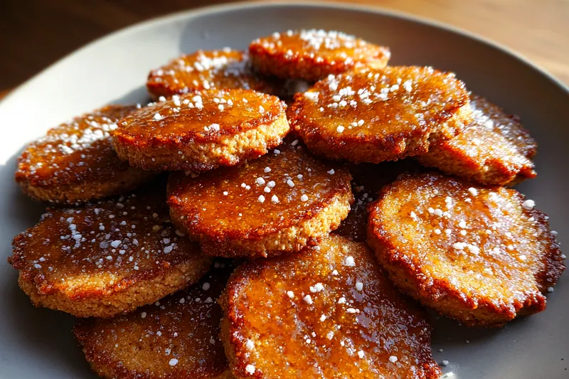 Fresh ingredients for Caramelized Sugar Cookies