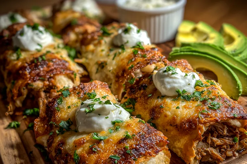 Fresh ingredients for Cheesy Baked Chicken Rolls