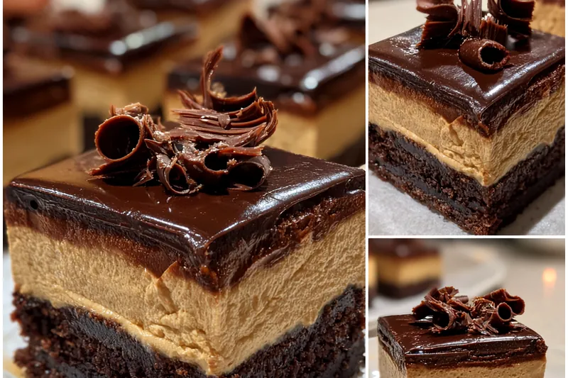 Cooking process for Chocolate Mousse Brownie Delight