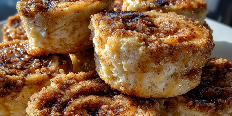 Delicious Cinnamon Sugar Filled Cookies served on a plate