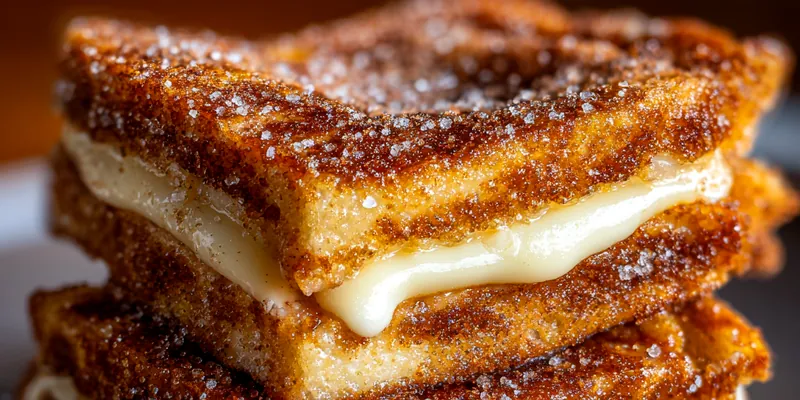 Cinnamon Sugar Stuffed Toast