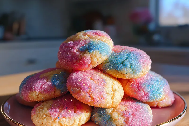 Cooking process for Colorful Sugar Cookies