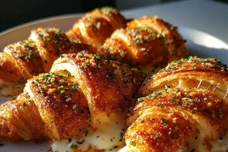 Fresh ingredients for Creamy Chicken Crescents