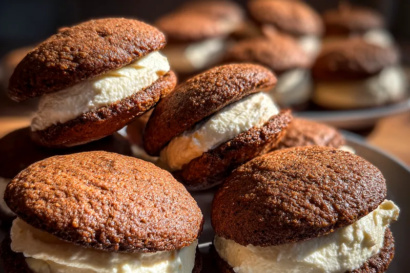 Cooking process for Creamy Chocolate Sandwich