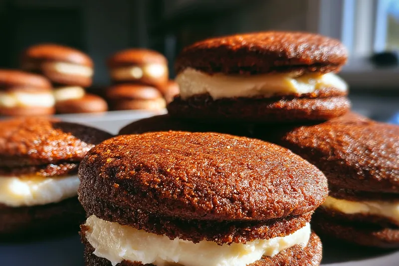 Fresh ingredients for Creamy Chocolate Sandwich