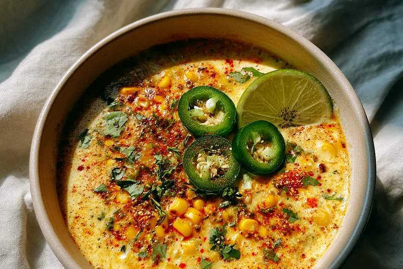 Cooking process for Creamy Corn Chowder