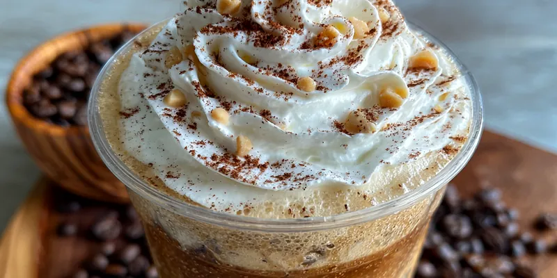 Creamy Peanut Butter Iced Coffee
