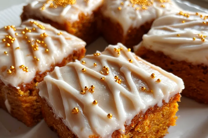 Cooking process for Creamy Pumpkin Spice Bars