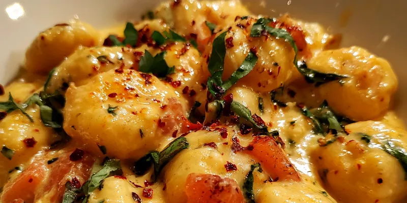 Creamy Smoked Salmon Gnocchi