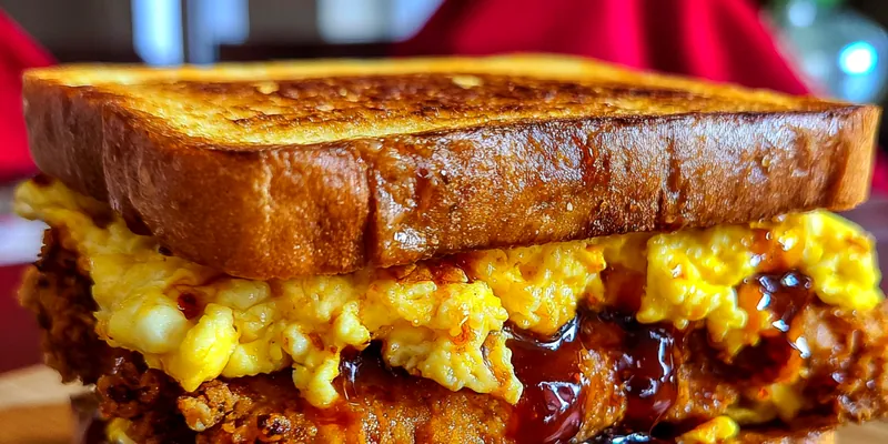 Crispy Chicken Breakfast Sandwich