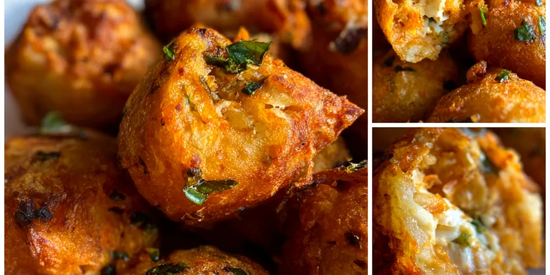 Delicious Crispy Crab Bites served on a plate