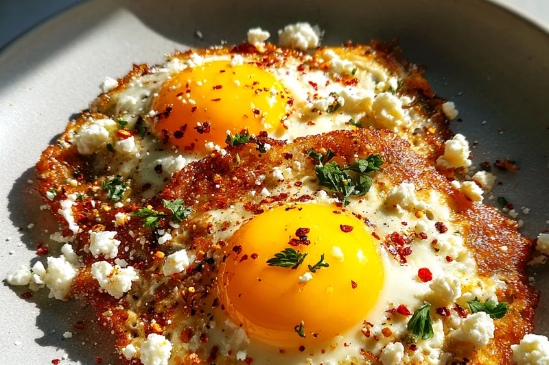 Cooking process for Crispy Egg Breakfast Delight