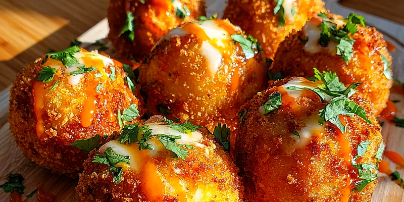 Crispy Fried Cheese Balls