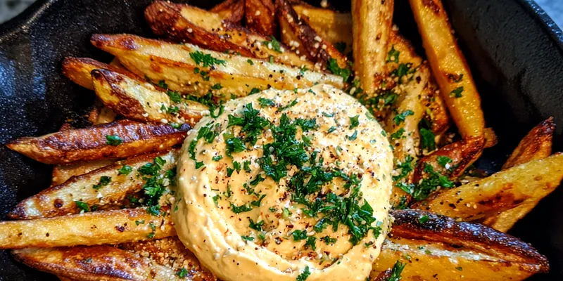 Crispy Fries with Aioli