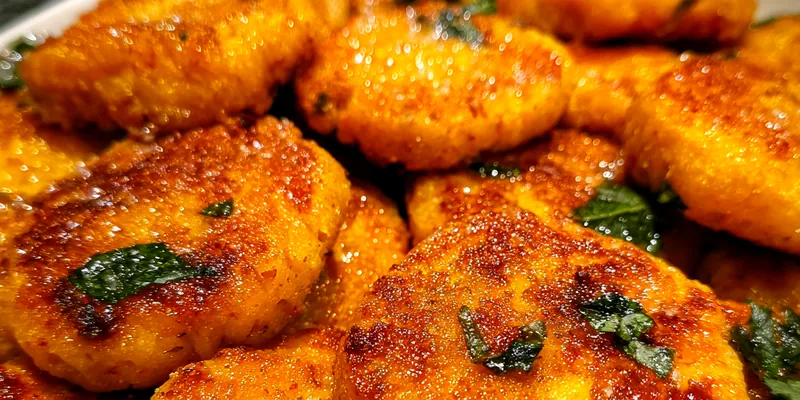 Crispy Herb Carrot Patties