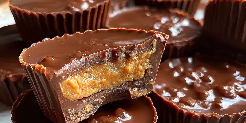 Crunchy Peanut Chocolate Cups