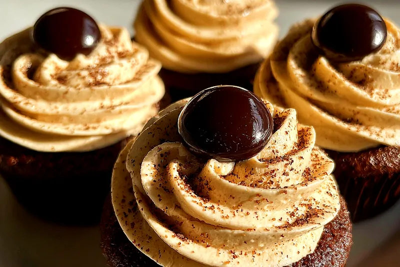 Cooking process for Decadent Chocolate Tiramisu Cupcakes