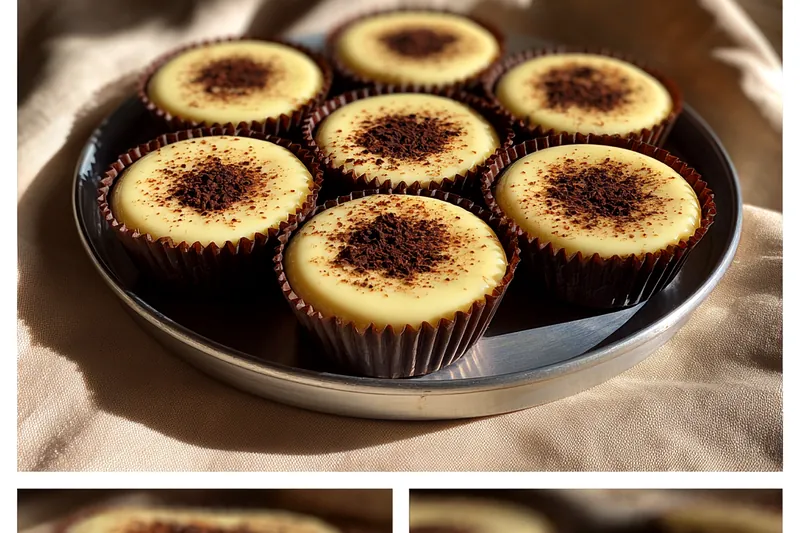 Cooking process for Decadent Coffee Cream Cups