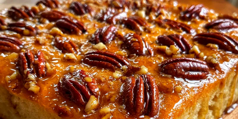 Decadent Pecan Focaccia Delight