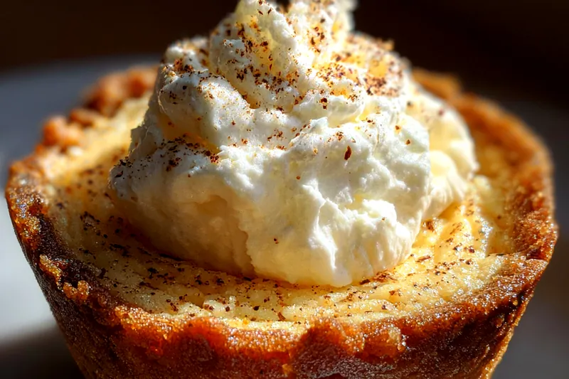 Fresh ingredients laid out for Festive Eggnog Cheesecake Cups including cream cheese, eggnog, and spices.