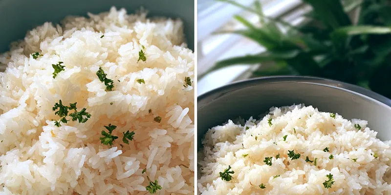 Fluffy Garlic Butter Rice