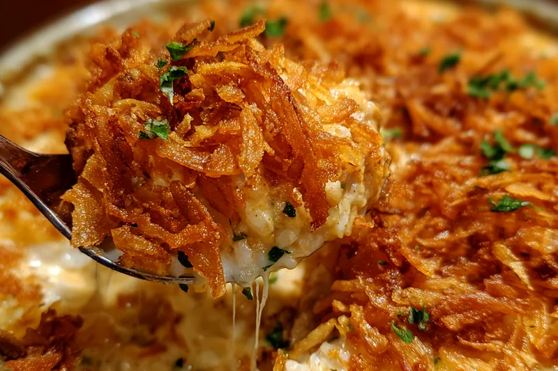 Fresh ingredients for French Onion Chicken Rice Bake