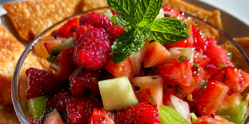 Fresh Fruit Salsa Delight
