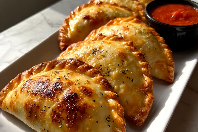 Fresh ingredients for Golden Baked Turnovers