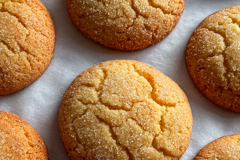 Fresh ingredients for Golden Sugar Cookies Delight