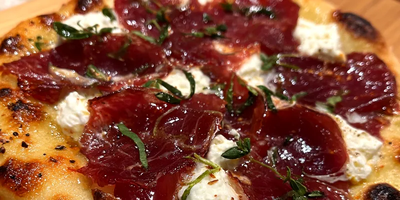 Gourmet Honey Cheese Pizza