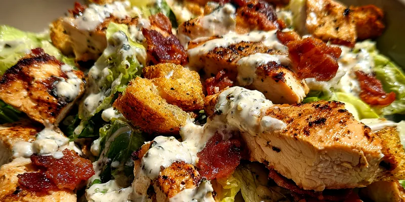 Grilled Chicken Bacon Salad