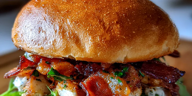 Grilled Chicken Bacon Sandwich