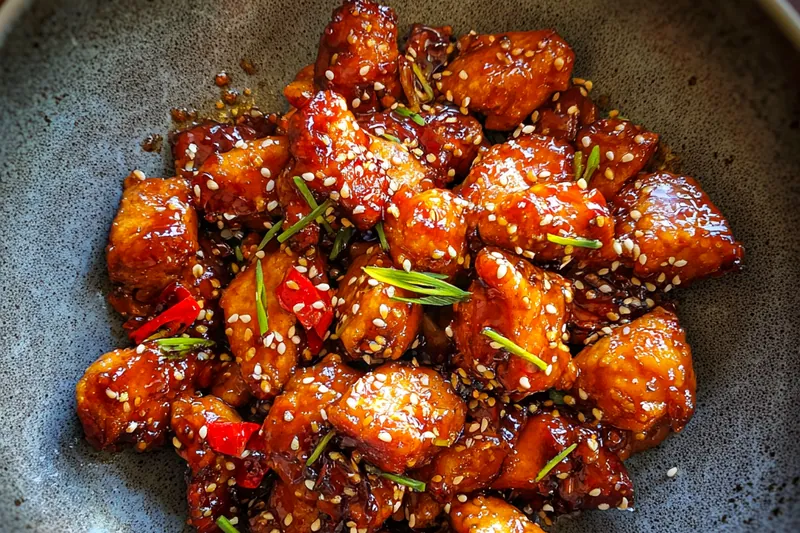 Fresh ingredients for Grilled Glazed Chicken