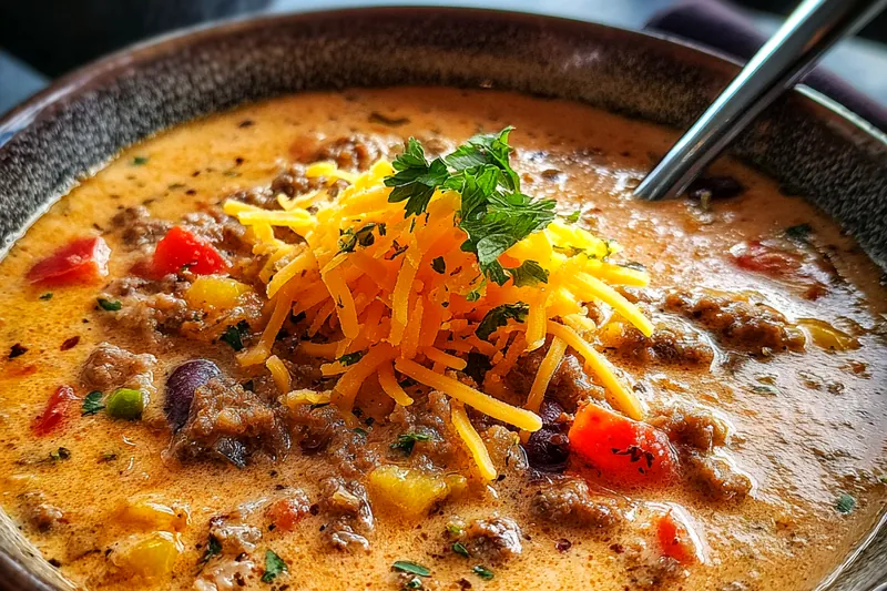 Fresh ingredients for Hearty Creamy Soup