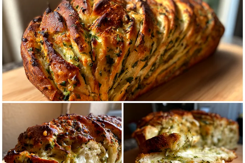 Fresh ingredients for Herb Cheese Swirled Bread