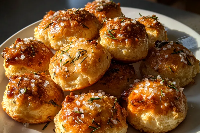 Fresh ingredients for Herb-Infused Mini Focaccias