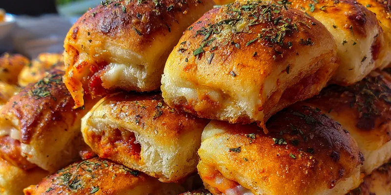 High Protein Pepperoni Rolls