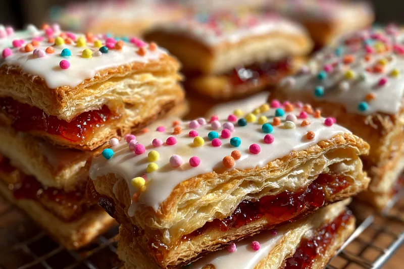 Cooking process for Homemade Fruit Pastry Delights