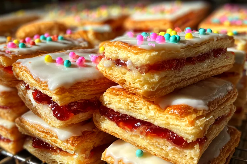 Fresh ingredients for Homemade Fruit Pastry Delights