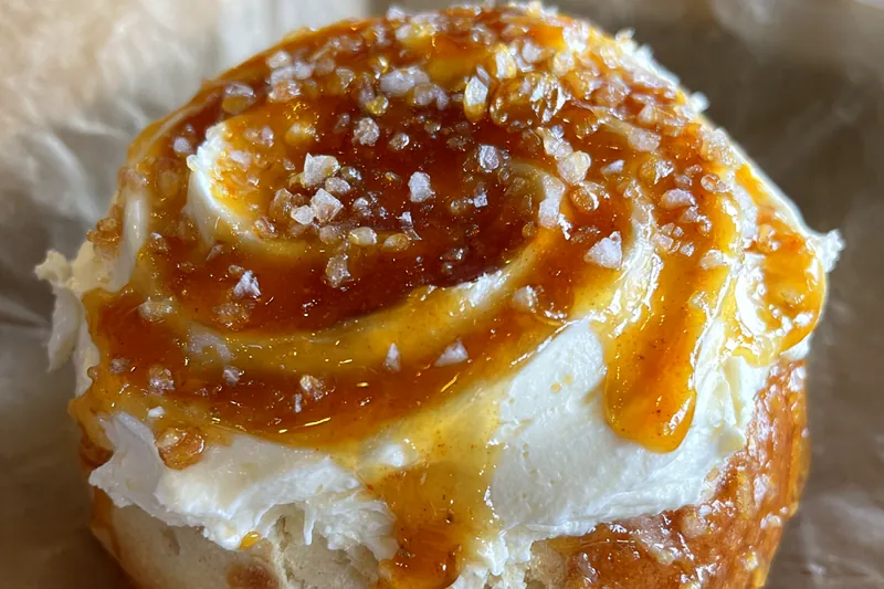 Fresh ingredients for Honey Frosted Cornbread Treat