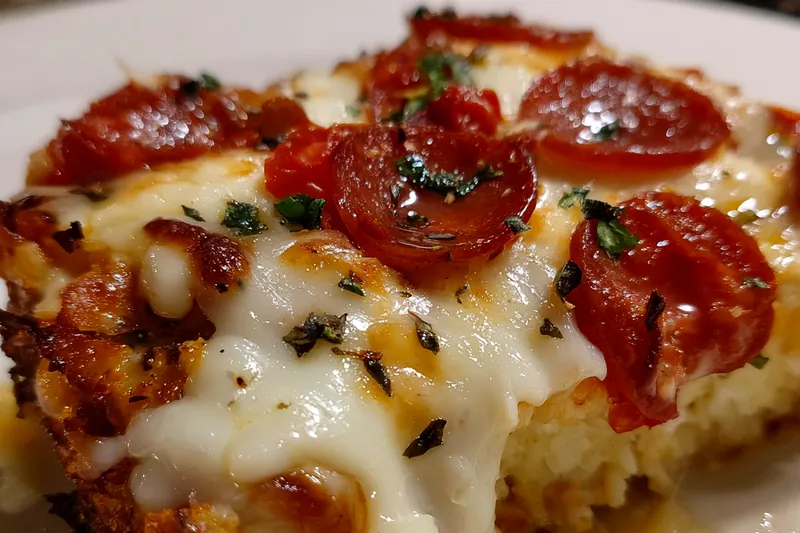 Fresh ingredients for Mini Deep Dish Pizzas