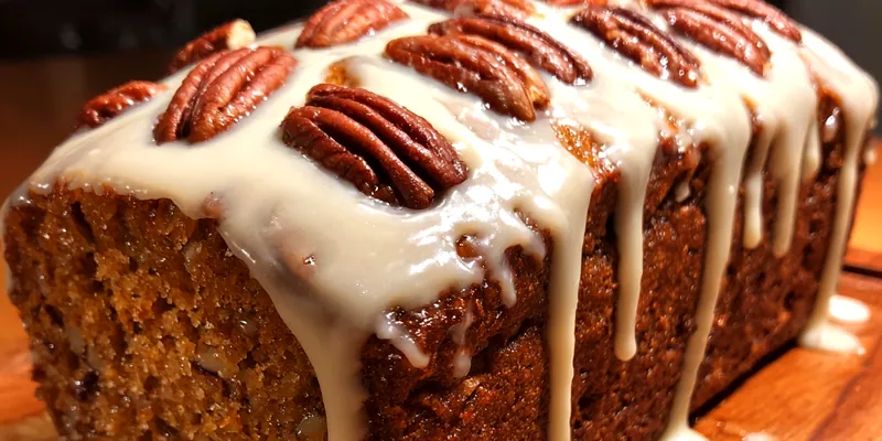 Nutty Pecan Loaf Cake