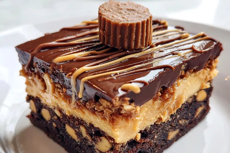 Cooking process for Peanut Butter Chocolate Delight