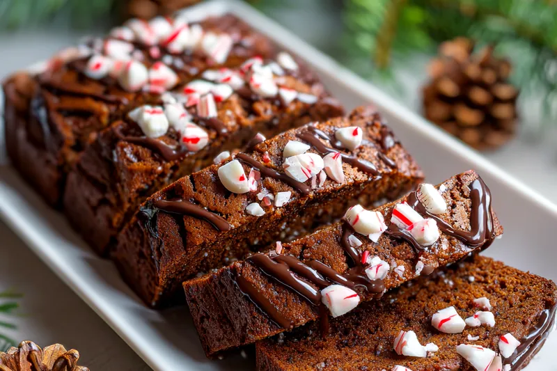 Cooking process for Peppermint Mocha Bread
