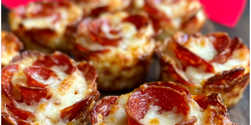 Delicious Pepperoni Cheese Roses served on a plate