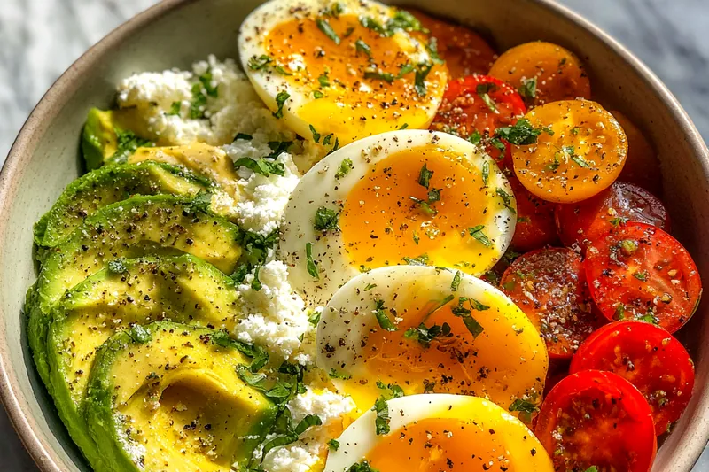 Cooking process for Protein Packed Breakfast Bowl