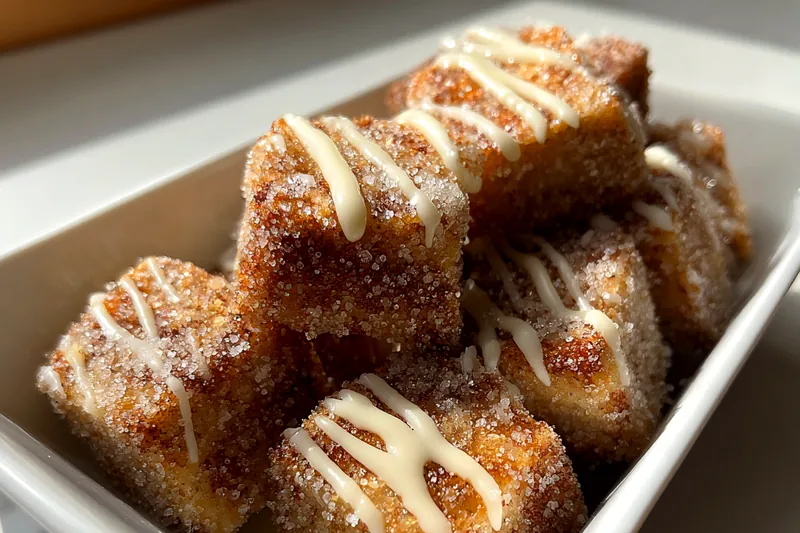 Cooking process for Quick Cinnamon Sugar Squares