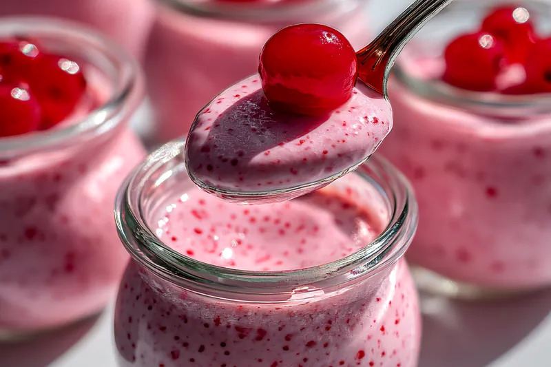 Cooking process for Raspberry Chia Seed Delight